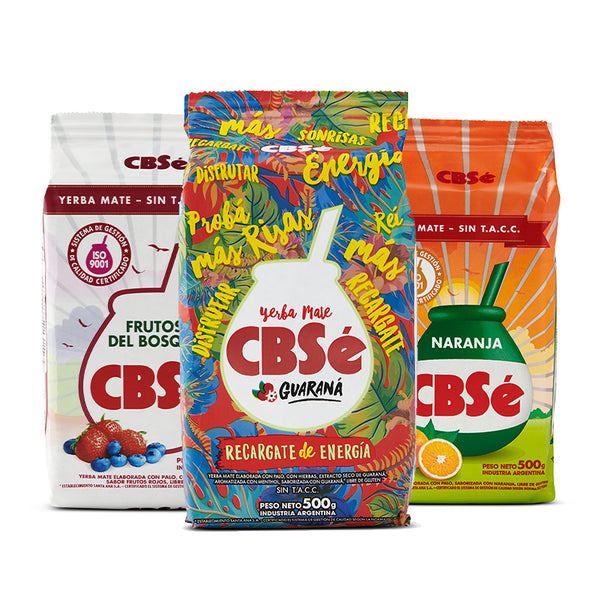 CBSé Energipaket yerba mate te.